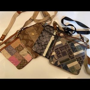 Coach bag bundle set messenger bags